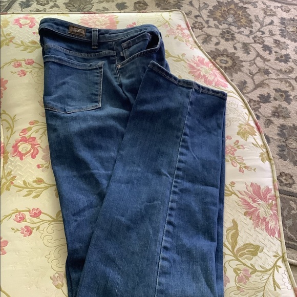 Lee Jeans size 6 long Seattle name med blue 5 pockets NWT belt loops. - Picture 8 of 11